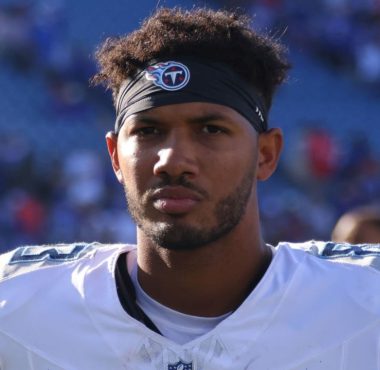 WR Tyler Boyd con los Tennessee Titans en 2024