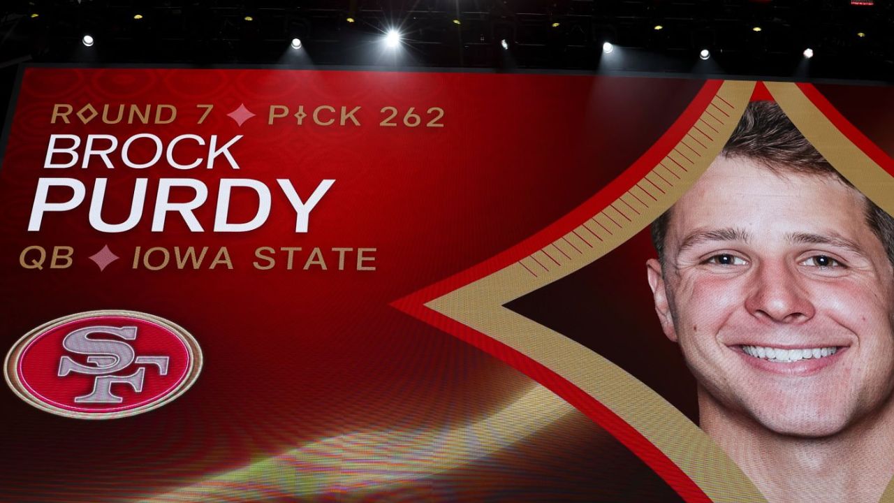 QB Brock Purdy, Mr. Irrelevant Draft NFL 2022