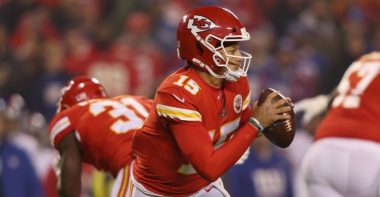 QB Patrick Mahomes, Kansas City Chiefs