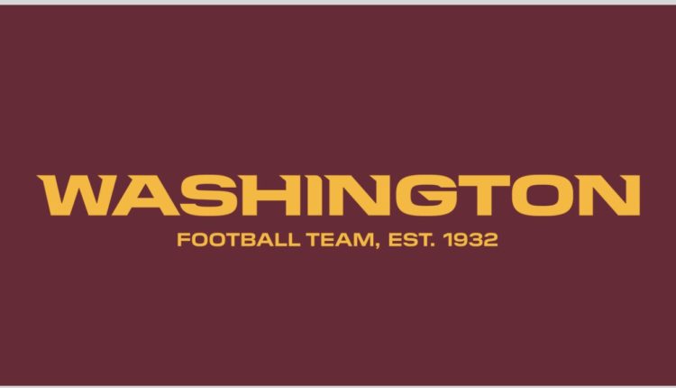 Logo provisional del Washington Football Team. Vía: Adam Schefter de ESPN