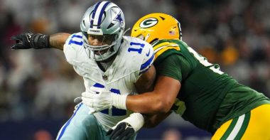 DE Micah Parsons con los Dallas Cowboys. Foto: Cooper Neill / Getty Images