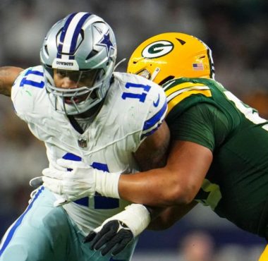 DE Micah Parsons con los Dallas Cowboys. Foto: Cooper Neill / Getty Images