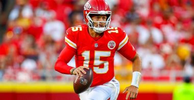 QB Patrick Mahomes, Kansas City Chiefs. Foto: David Eulitt/Getty Images
