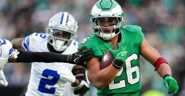 RB Saquon Barkley, Philadelphia Eagles. Foto: Kyle Ross/Icon Sportswire