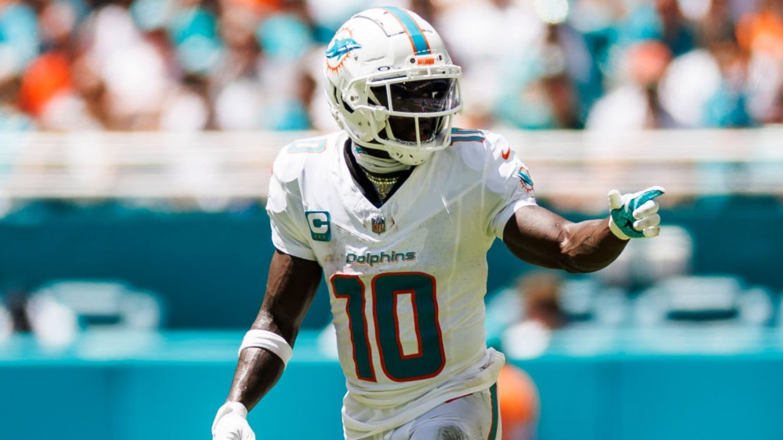 WR Tyreek Hill, Miami Dolphins. Foto: James Gilbert/Getty Images