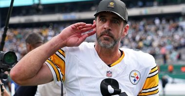 QB Aaron Rodgers, Pittsburgh Steelers. Foto: Mitchell Leff/Getty Images