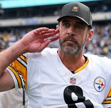 QB Aaron Rodgers, Pittsburgh Steelers. Foto: Mitchell Leff/Getty Images