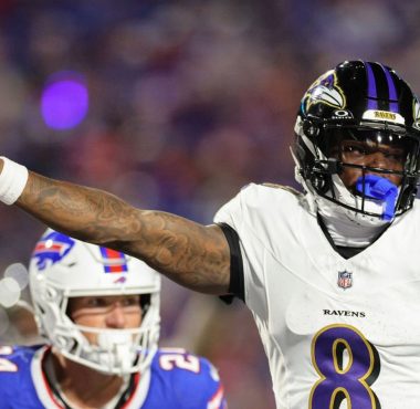 QB Lamar Jackson, Baltimore Ravens. Foto: Bryan Bennett/Getty Images