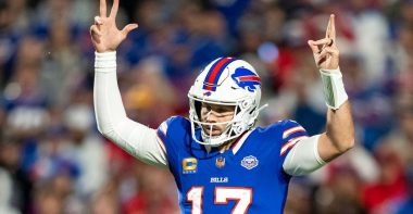 QB Josh Allen, Buffalo Bills. Foto: Michael Owens/Getty Images