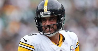 QB Aaron Rodgers, Pittsburgh Steelers. Foto: Mitchell Leff/Getty Images