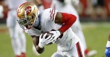 WR Kendrick Bourne, San Francisco 49ers. Foto: Michael Zagaris/Getty Images