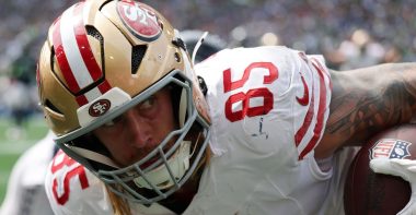 TE George Kittle, San Francisco 49ers. Foto: Steph Chambers/Getty Images