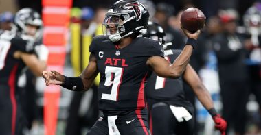 QB Michael Penix Jr., Atlanta Falcons. Foto: Kevin C. Cox/Getty Images