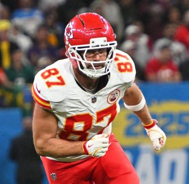 TE Travis Kelce, Kansas City Chiefs. Foto: Leandro Bernardes/PxImages/Icon Sportswire