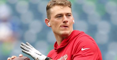 QB Mac Jones, San Francisco 49ers. Foto: Getty Images