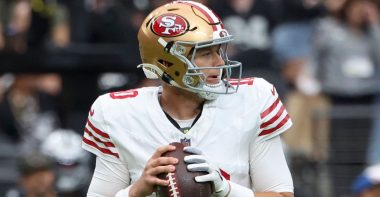 QB Mac Jones, San Francisco 49ers. Foto: Getty Images