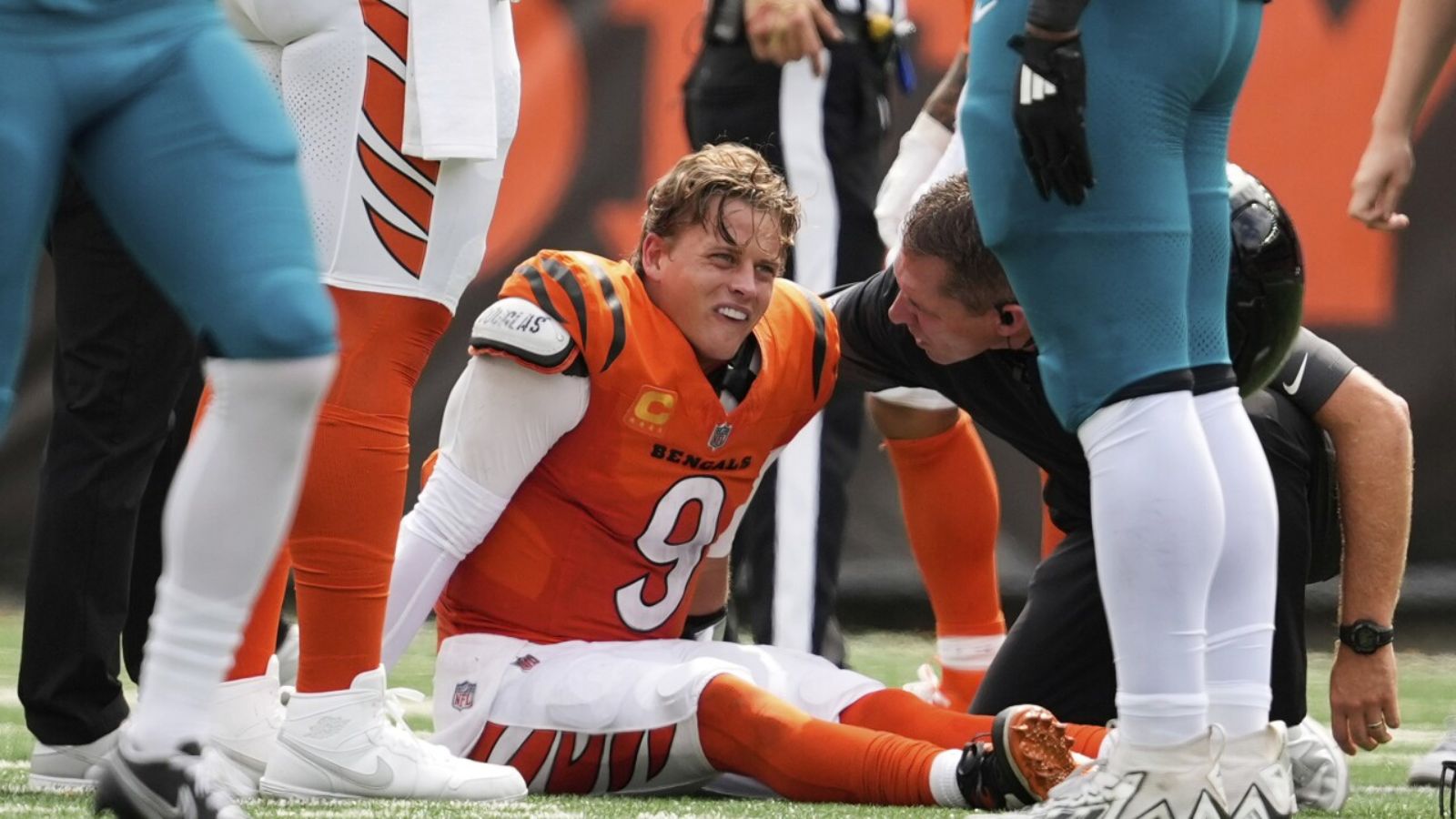 Joe Burrow, lesionado en el Bengals vs Jaguars: este es su diagnóstico inicial
