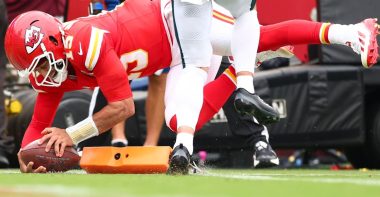 QB Patrick Mahomes, Kansas City Chiefs. Foto. Getty Images