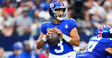 QB Russell Wilson, New York Giants. Fotos: Cooper Neill/Getty Images