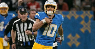 QB Justin Herbert, Los Angeles Chargers. Foto: Getty Images