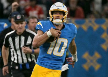 QB Justin Herbert, Los Angeles Chargers. Foto: Getty Images