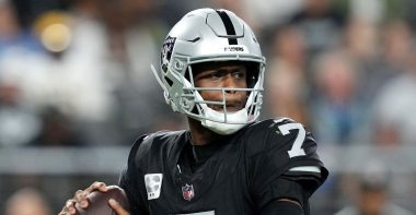 QB Geno Smith, Las Vegas Raiders. Foto: Getty Images