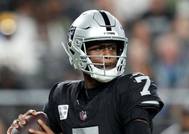 QB Geno Smith, Las Vegas Raiders. Foto: Getty Images