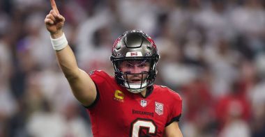 QB Baker Mayfield, Tampa Bay Buccaneers. Foto: Logan Bowles/Getty Images