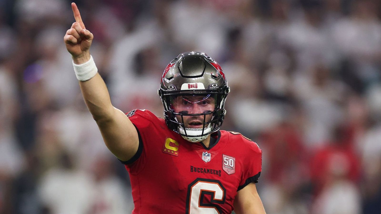 QB Baker Mayfield, Tampa Bay Buccaneers. Foto: Logan Bowles/Getty Images