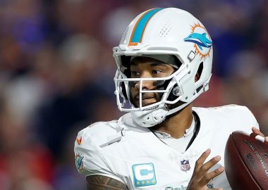 QB Tua Tagovailoa, Miami Dolphins. Foto: Sarah Stier/Getty Images