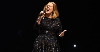Adele en concierto el 25 de marzo de 2016. Foto: Gareth Cattermole/Getty Image