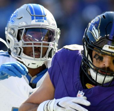 TE Mark Andrews, Baltimore Ravens. Foto: Randy Litzinger/Icon Sportswire