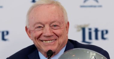 Jerry Jones, dueño de los Dallas Cowboys. Foto: Tom Pennington/Getty Images