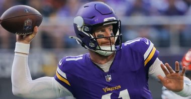 QB Carson Wentz, Minnesota Vikings. Foto: Bailey Hillesheim/Icon Sportswire