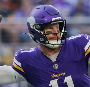 QB Carson Wentz, Minnesota Vikings. Foto: Bailey Hillesheim/Icon Sportswire
