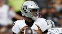 QB Geno Smith, Las Vegas Raiders. Foto: Lee Coleman/Icon Sportswire
