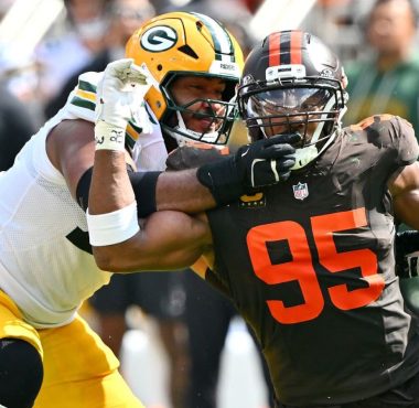 DE Myles Garrett, Cleveland Browns. Foto: Jason Miller/Getty Images