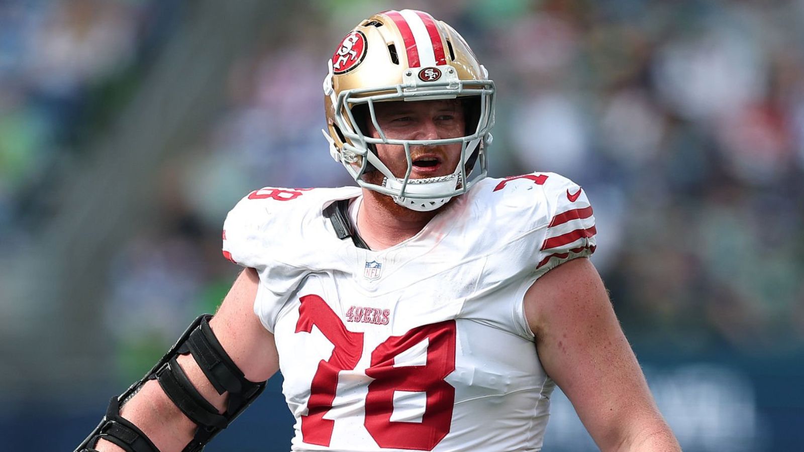 OG Ben Bartch, San Francisco 49ers. Foto: Steph Chambers/Getty Images