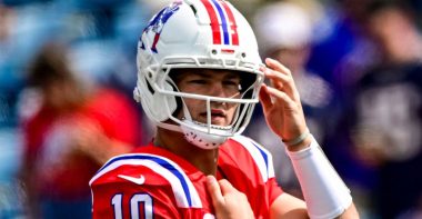 QB Drake Maye, New England Patriots. Foto: Jaiden Tripi/Getty Images