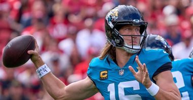 QB Trevor Lawrence, Jacksonville Jaguars. Foto: Robin Alam/Icon Sportswire