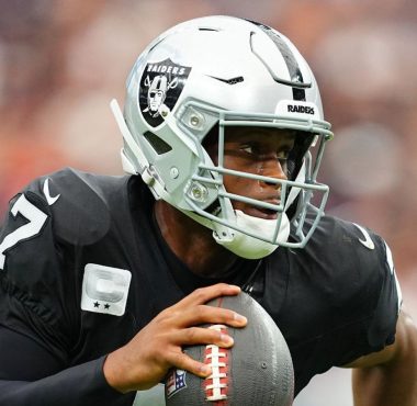 QB Geno Smith, Las Vegas Raiders. Foto: Getty Images