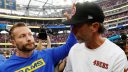 HC Sean McVay, Los Angeles Rams; y HC Kyle Shanahan, San Francisco 49ers. Foto: Getty Images