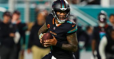 QB Tua Tagovailoa, Miami Dolphins. Foto: Getty Images