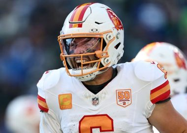 QB Baker Mayfield, Tampa Bay Buccaneers. Foto: Olivia Vanni/Getty Images
