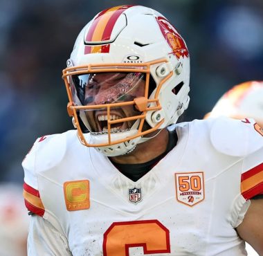 QB Baker Mayfield, Tampa Bay Buccaneers. Foto: Olivia Vanni/Getty Images