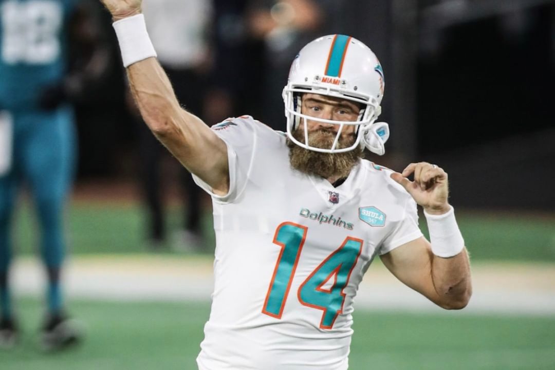 Ryan Fitzpatrick Dolphins Week 16