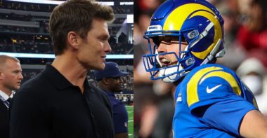 Tom Brady, dueño minoritario de Las Vegas Raiders; QB Matthew Stafford, Los Angeles Rams