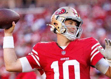 QB Mac Jones, San Francisco 49ers. Foto: Getty Images