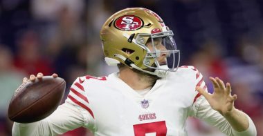 QB Nate Sudfeld, San Francisco 49ers