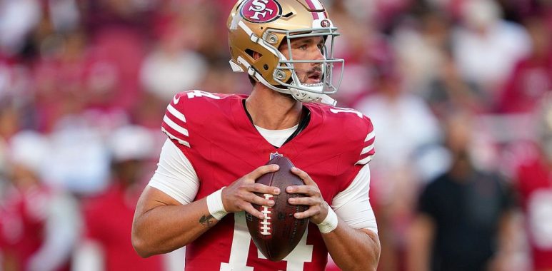 QB Carter Bradley, San Francisco 49ers